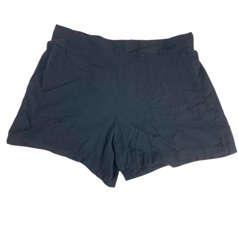 Wildfox Black Lounge Shorts Women’s Large – Elastic Waist, Casual Pockets